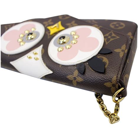 louis vuitton owl felicie crossbody bag|More.